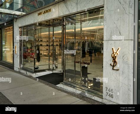 YSL stores in Vancouver